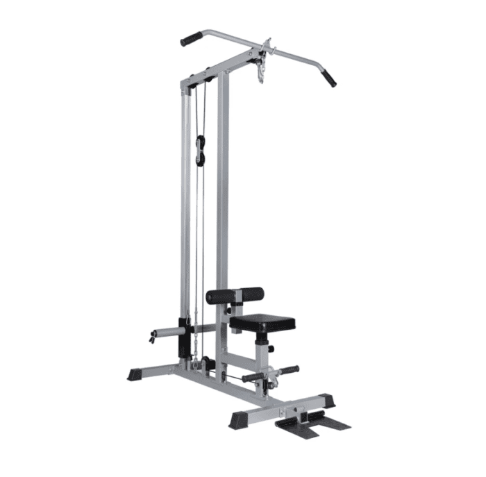 Lat pulldown machine for home gym.