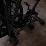 Black fan bike with endurance branding.