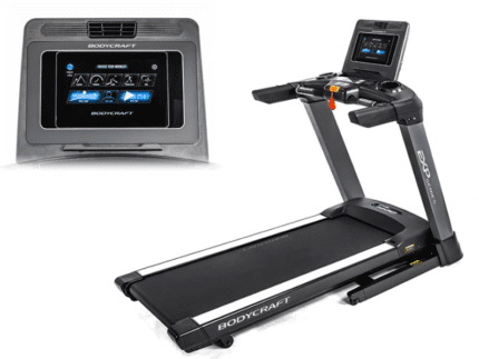 Black Bodycraft EXP Series treadmill.