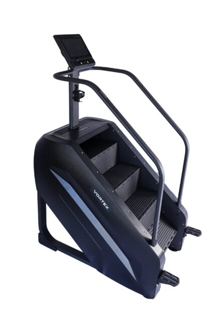 Black Vortex stair climber with screen.