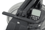 WaterRower rowing machine handle and console.