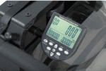 WaterRower performance monitor display.