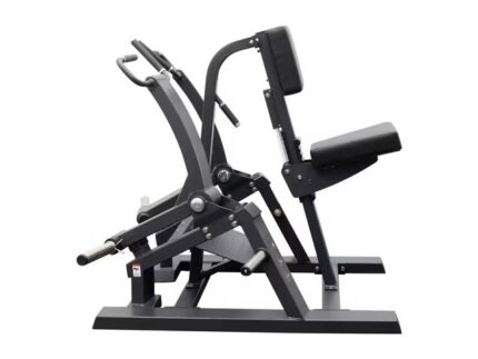 Gym machine for back and tricep exercises.
