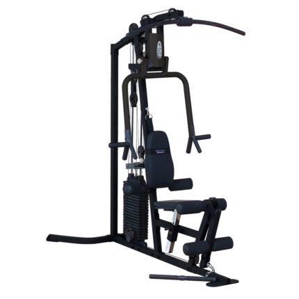Home gym multi-station exercise equipment machine.