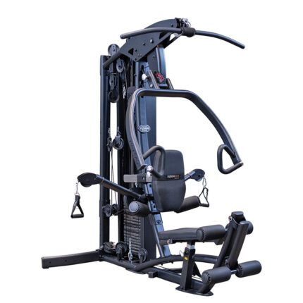 Home gym multi-station exercise machine.