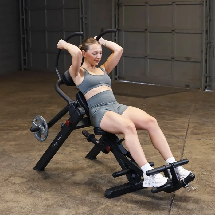 Body-Solid Semi-Recumbent Ab Bench - McCarty Fitness Supply