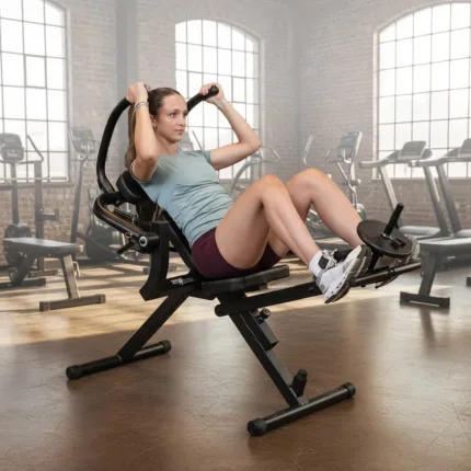 Dual Motion Semi-Recumbent Ab Bench